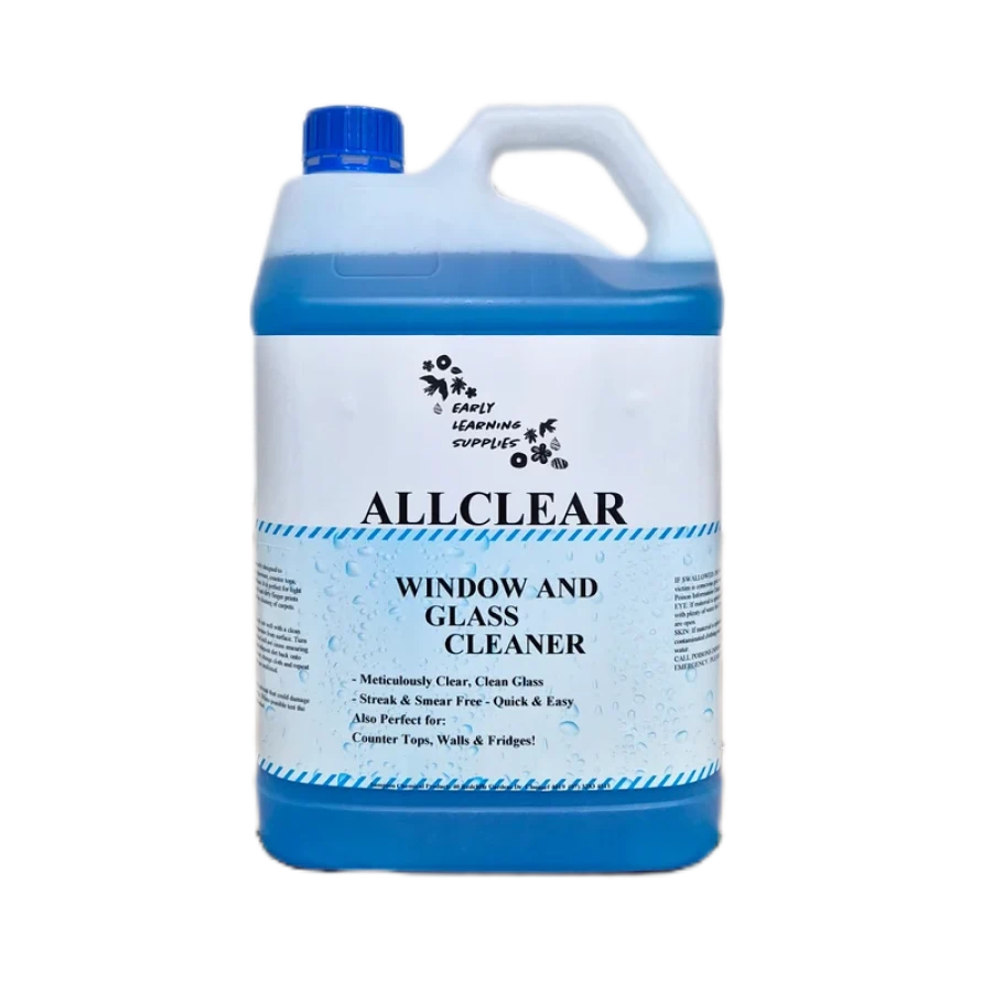 All Clear Window And Glass Cleaner 5L