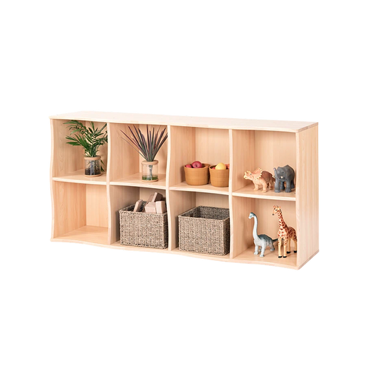 LC-Wavy- 8 Compartment Cabinet
